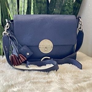 Marc Jacobs Pebble Leather Saddle Bag